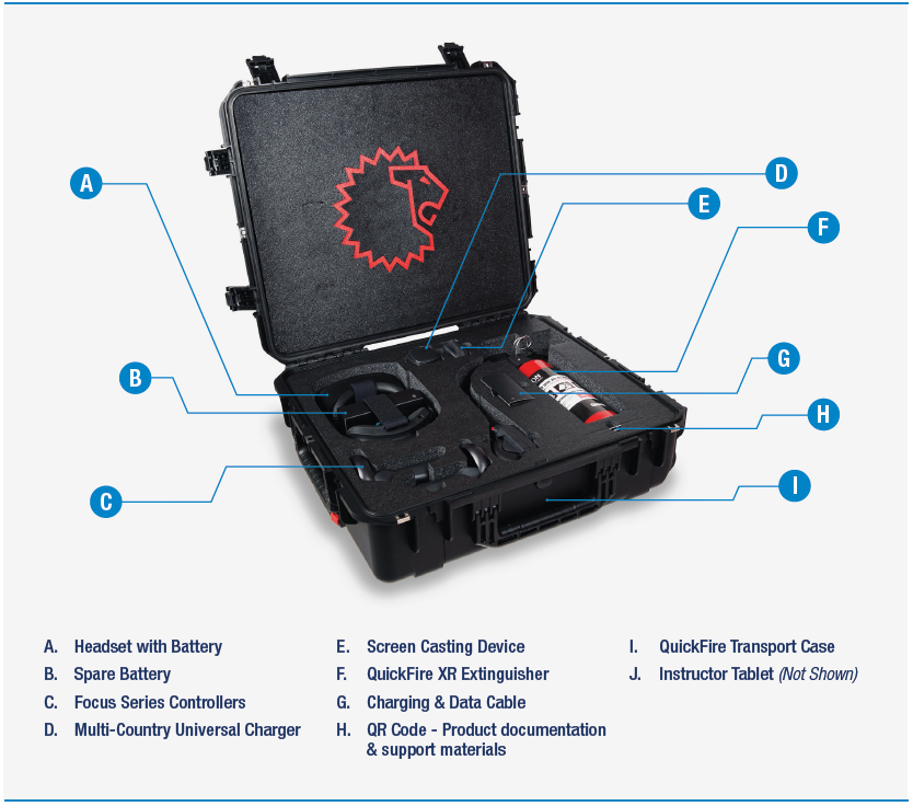 QuickFire™ XR Fire Extinguisher Trainer System