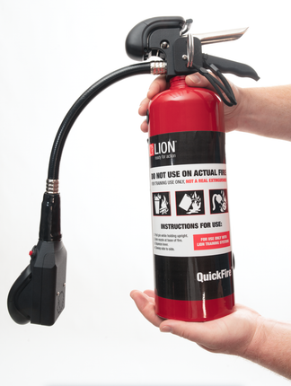 QuickFire™ XR Fire Extinguisher Trainer System – LION Safety Solutions